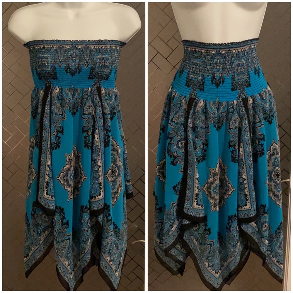 CACHE Handkerchief Skirt/Top